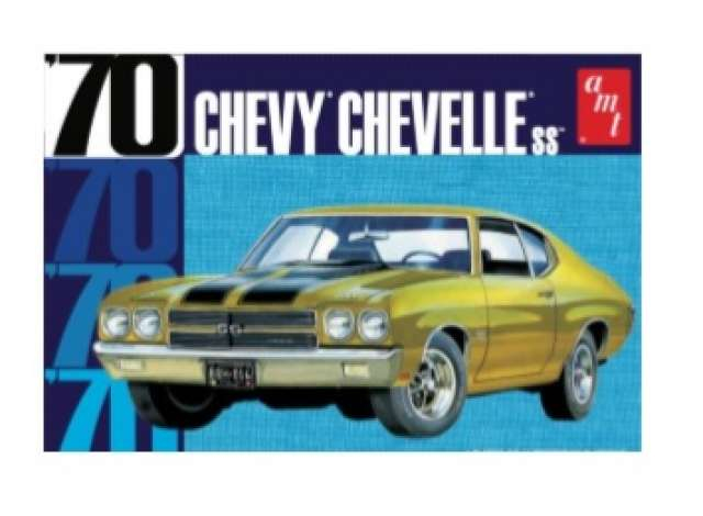 Сборная модель Chevrolet Chevelle SS, plastic modelkit 1970