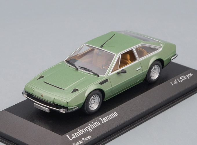 LAMBORGHINI Jarama (1974), green metallic