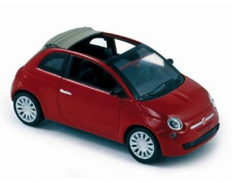 FIAT 500 Cabrio 2009, Pearl Red