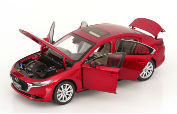 MAZDA 3 (2022), red metallic