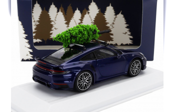 PORSCHE 911 992 Turbo S Coupe Christmas Edition (2023), Blue