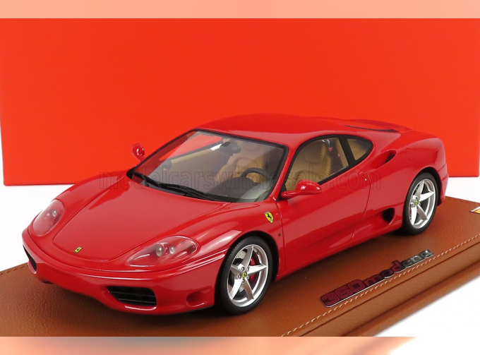 FERRARI 360 Modena (1999) - Manual Gear Box - Cambio Manuale - Con Vetrina - With Showcase, Red