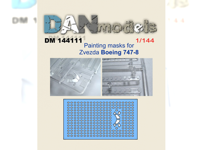 Маска окрасочная Боинг 747-8