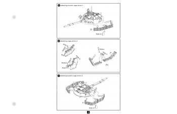 Сборная модель BMP3 INFANTRY FIGHTING VEHICLE WITH CAGE ARMOUR