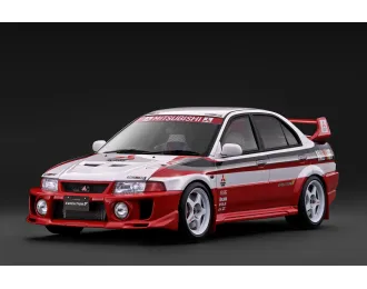 MITSUBISHI Lancer Evolution V (CP9A), white/red