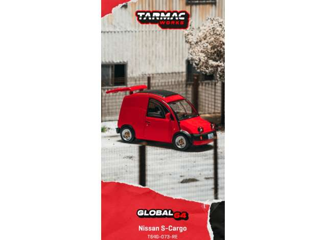 Nissan S Cargo, red 1995