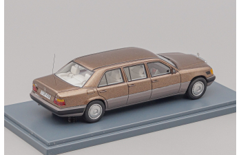 (Б/У) MERCEDES-BENZ W124 Lang 1990, Brown Metallica