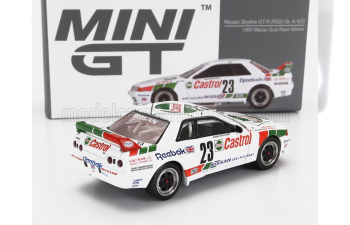 NISSAN Skyline Gt-r (r32) Gr.a Castrol N23 Winner Macau Guia Race (1990) M.Hasemi, White Green Red