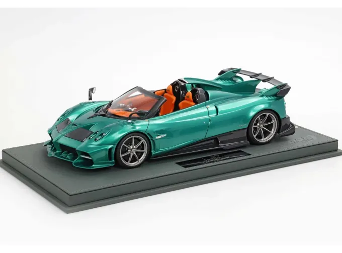 PAGANI Imola Roadster (2023) - Con Vetrina - With Showcase, rio green metallic