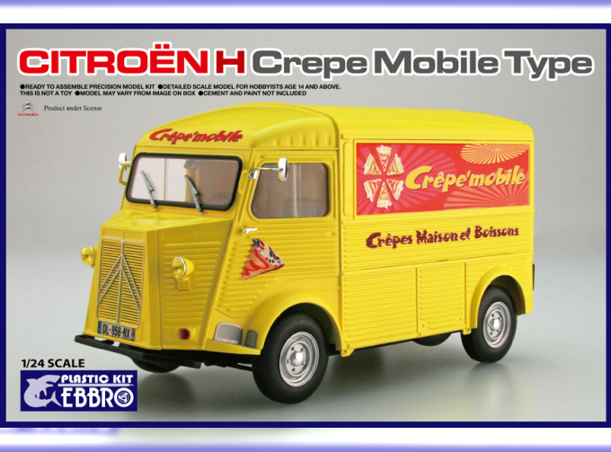 Сборная модель Citroen H Crepe Mobile Type