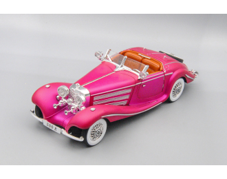 MERCEDES-BENZ 500K, красный матовый 22 см