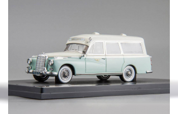 MERCEDES-BENZ 300D (W189) Visser Ambulance VZA "Dora" (1961), light blue