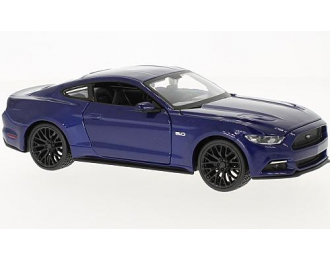 FORD Mustang GT, (2015). dark blue