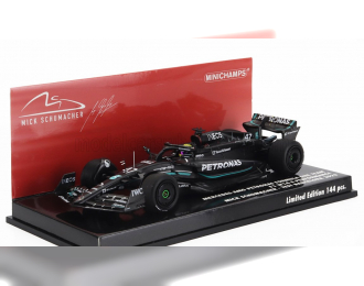 MERCEDES-BENZ GP F1 W14 Team Mercedes-amg Petronas Formula One №47 Test Barcelona (2023) Mick Schumacher, Matt Black