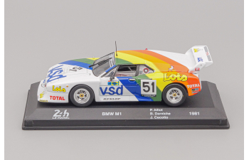 BMW M1 M88 3.5l S6 Team Oreca #51 Philippe Alliot / Bernard Darniche / Johnny Cecotto (1981), 24h Le Mans Collection