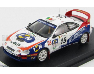TOYOTA Celica St205 №15 9th Rally Of Portugal (1998) R.madera - N.r.silva, White Blue Red