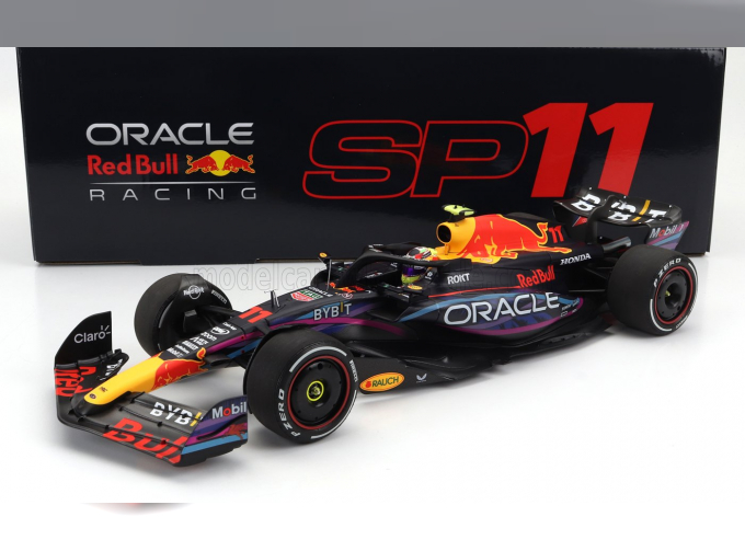 RED BULL F1 Rb19 Team Oracle Red Bull Racing №11 2nd Miami Gp (2023) Sergio Perez, Matt Blue