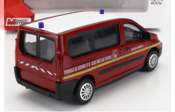 PEUGEOT Expert Minibus Sapeurs Pompiers 2007, Red White