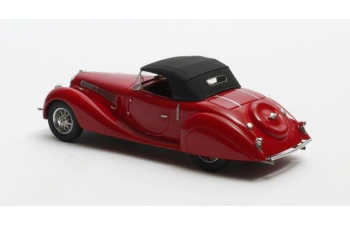 DELAHAYE 135MS Grand Sports Roadster Figoni Falaschi (закрытый) 1939 Red