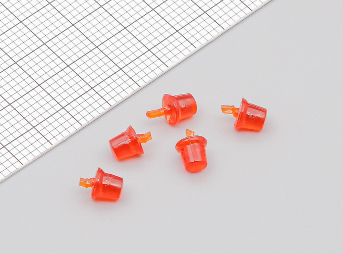 Проблесковый маяк Спектр цельнолитой оранжевый, набор из 5 штук