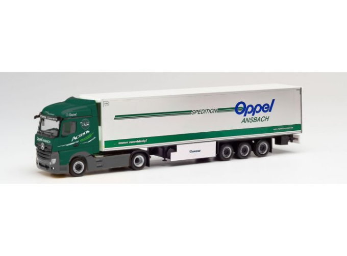 MERCEDES-BENZ Actros *Oppel Ansbach*, green