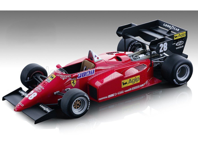 FERRARI F1 126C4-M2 №28 European GP Rene Arnoux (1984)