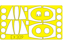 Окрасочная маска Американский штурмовик Ling-Temco-Vought A-7D Corsair II