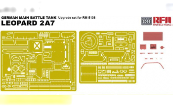 Набор деталировки для RM-5108 Leopard 2A7