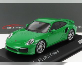 PORSCHE 911 991 Turbo S 2014, Viper Green