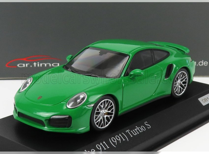 PORSCHE 911 991 Turbo S 2014, Viper Green