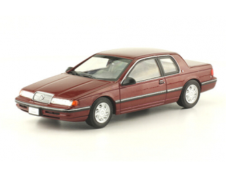 FORD Cougar 1990, red