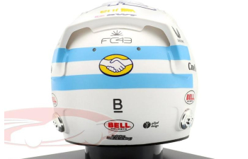 MINI HELMET BWT Alpine F1 Team #43 USA GP Formula 1 Franco Colapinto (2025)