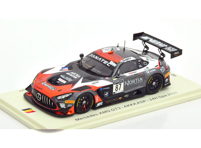 MERCEDES AMG GT3 N°87 AKKA ASP 24H Spa 2021 Gachet-Tereschenko-Umbrarescu-Drouet (2021)