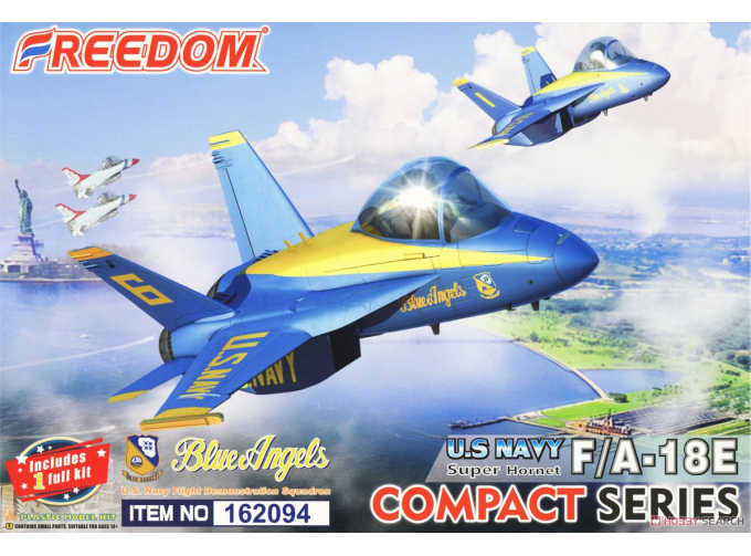 Сборная модель US Navy F/A-18E Blue Angels Compact Series