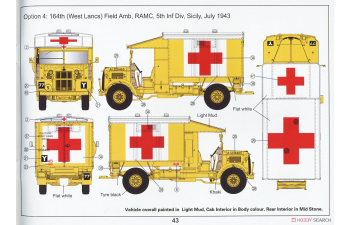 Сборная модель Early War British Army 4x2 Heavy Ambulance