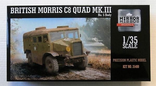 Сборная модель British Morris C8 QUAD MK III №5