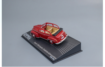 OPEL Olympia Cabrio Limousine (1951-1953), red