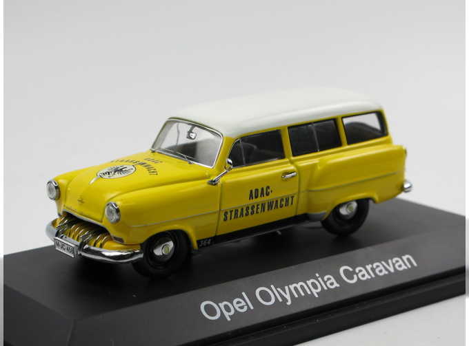 OPEL Olympia Caravan ADAC, yellow white