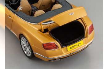 Bentley Continental GT Convertible 2016 (sunburst gold)