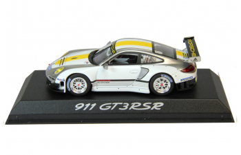 PORSCHE 911 (997) GT3 RSR Presentation car (2012), white grey yellow