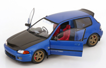 HONDA Civic (eg6) Sir Ii Works (1991), Pearl Blue Black cobalt blue