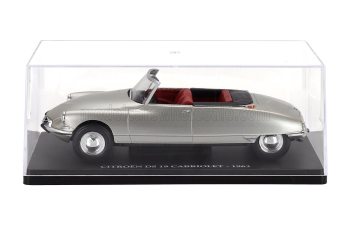 CITROEN Ds19 Cabriolet Open (1963) - Con Vetrina - With Showcase, Silver