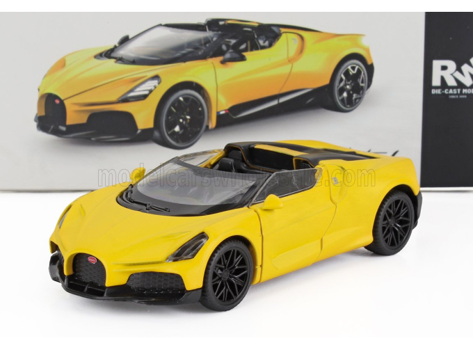 BUGATTI Mistral W16 (2023), yellow