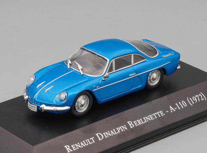 RENAULT Dinalpin Berlinette A-110 1972, blue