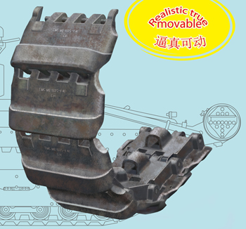 Сборная модель MATILDA 2 infantry tank t.d 5910 type workable track link set