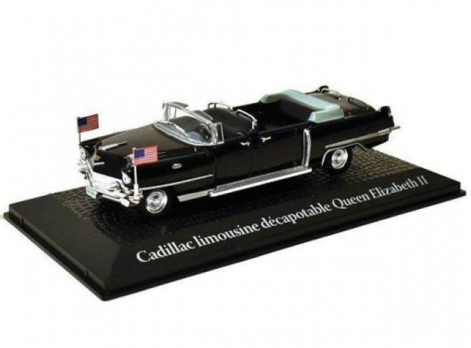 CADILLAC Limousine визит Queen Elizabeth II Voyage и Dwight D. Eisenhower в Париж 1959