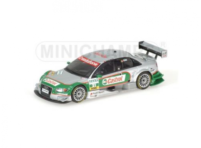 AUDI A4 . 'CASTROL' . V. ICKX TEAM KOLLES . T.M.E. . DTM 2007, серый