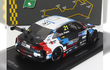 AUDI A3 Rs3 Lms Team Audi Sport №21 9th Race 2 Wtcr Macau Guia (2018) A.Panis, Black Red White Blue