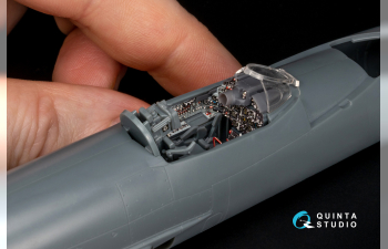 Декаль интерьера кабины МиГ-21ПФ (Eduard) (с 3D-печатными деталями)