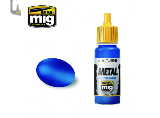 WARHEAD METALLIC BLUE (синий металлик для боеголовок)